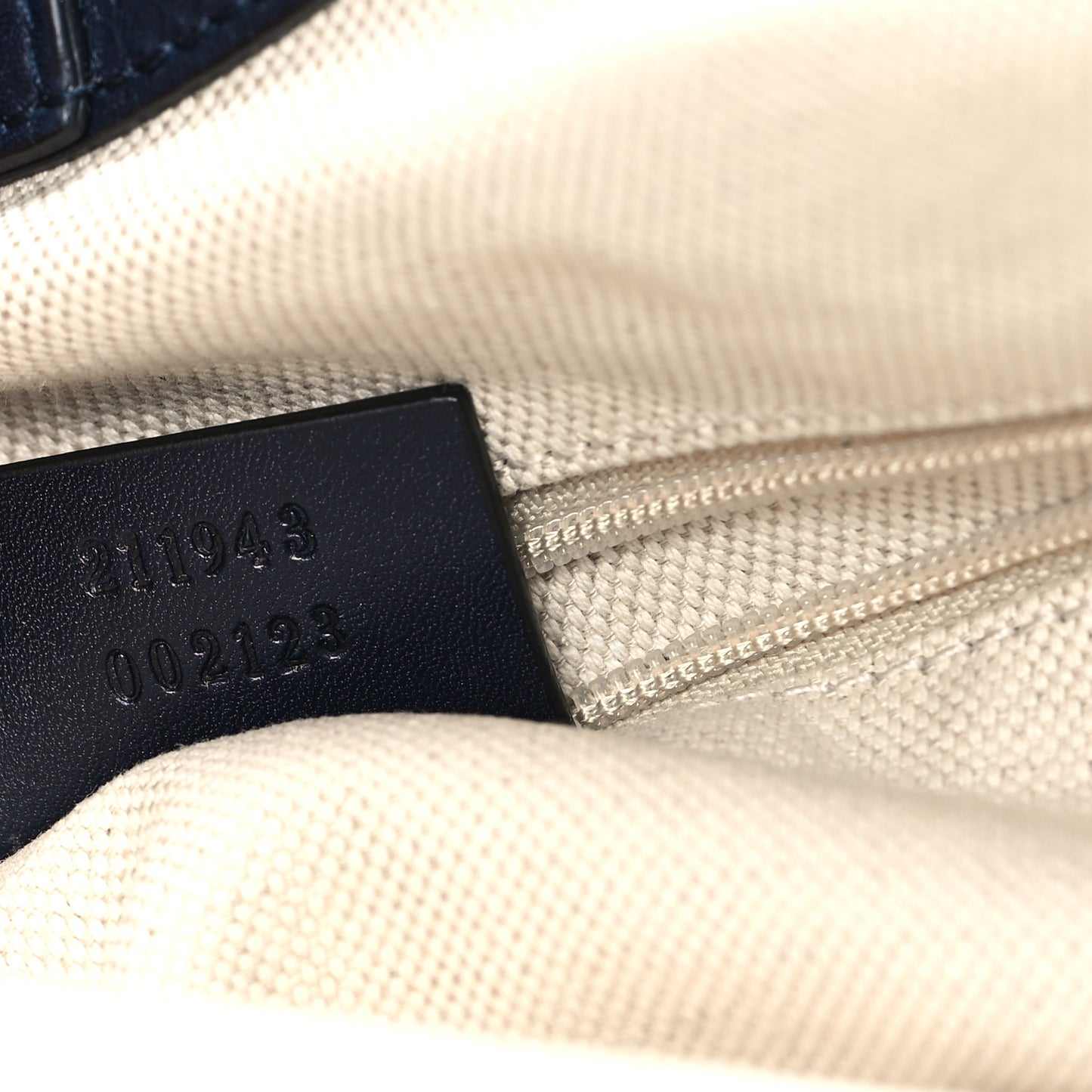 Monogram Calfskin Large Sukey Tote Beige Blue
