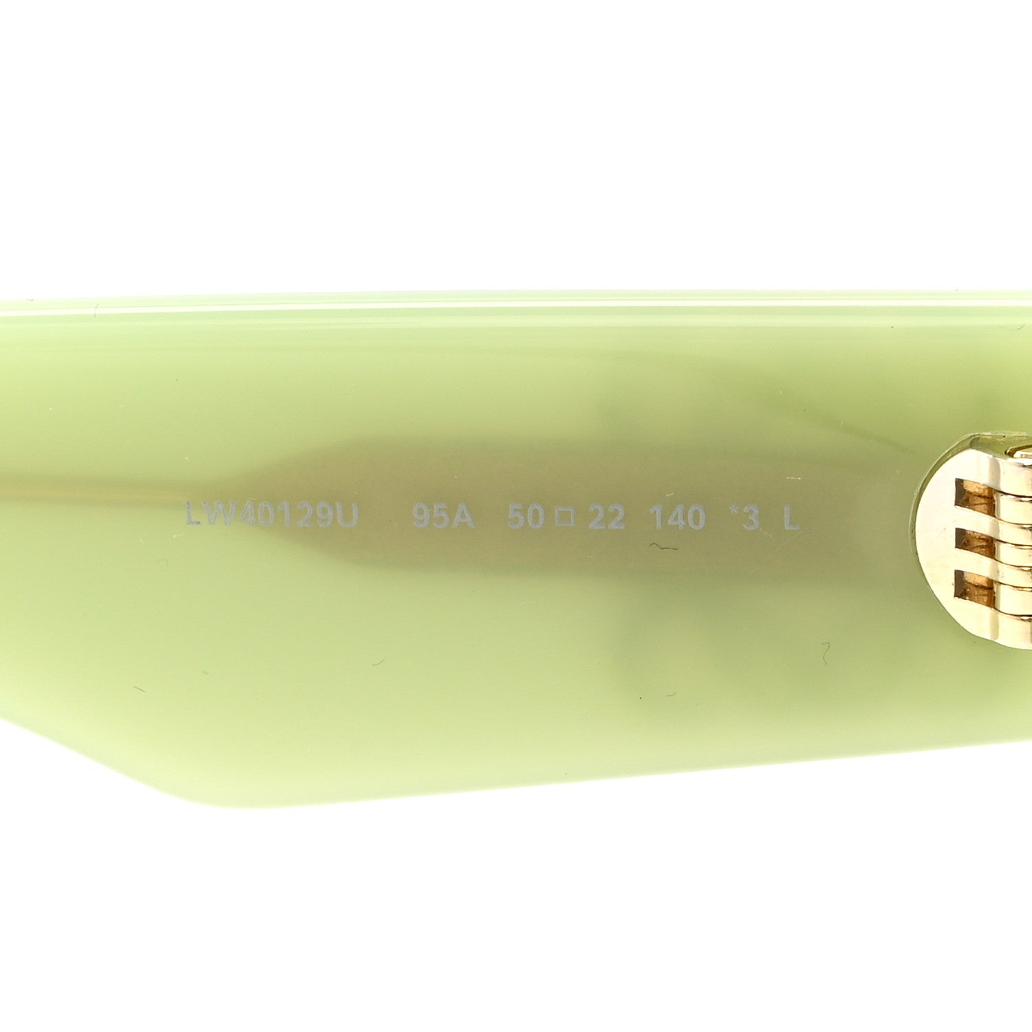Loewe Acetate Anagram Sunglasses LW40129U Light Green 7 of 8