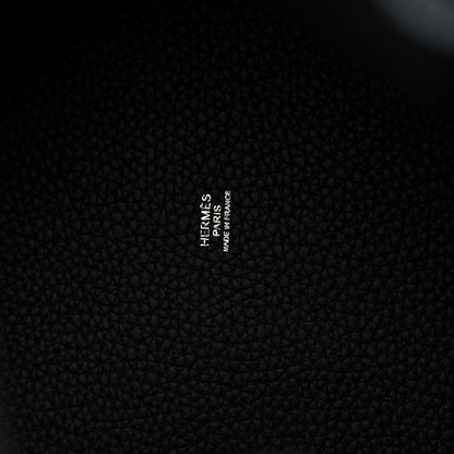 Hermes Taurillon Clemence Picotin Lock 22 MM Black 6 of 8