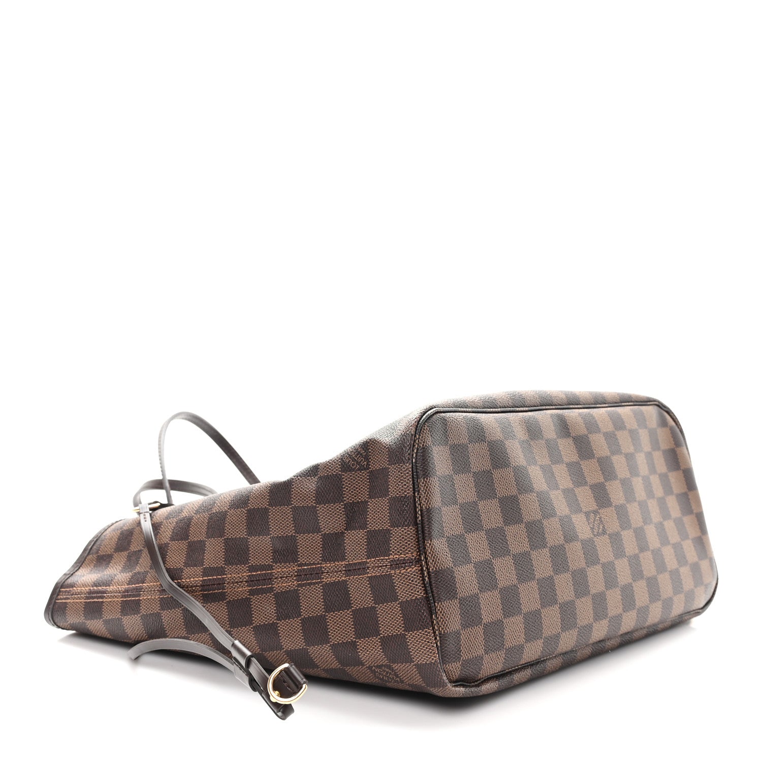 Louis Vuitton Damier Ebene Neo Neverfull MM Rose Ballerine 5 of 13