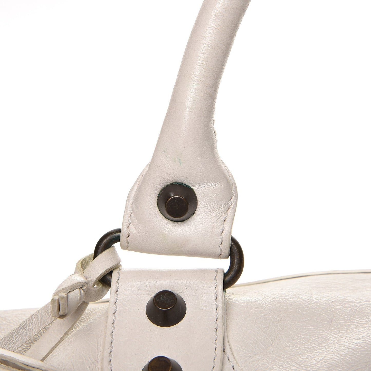 Agneau Classic Hardware Twiggy White