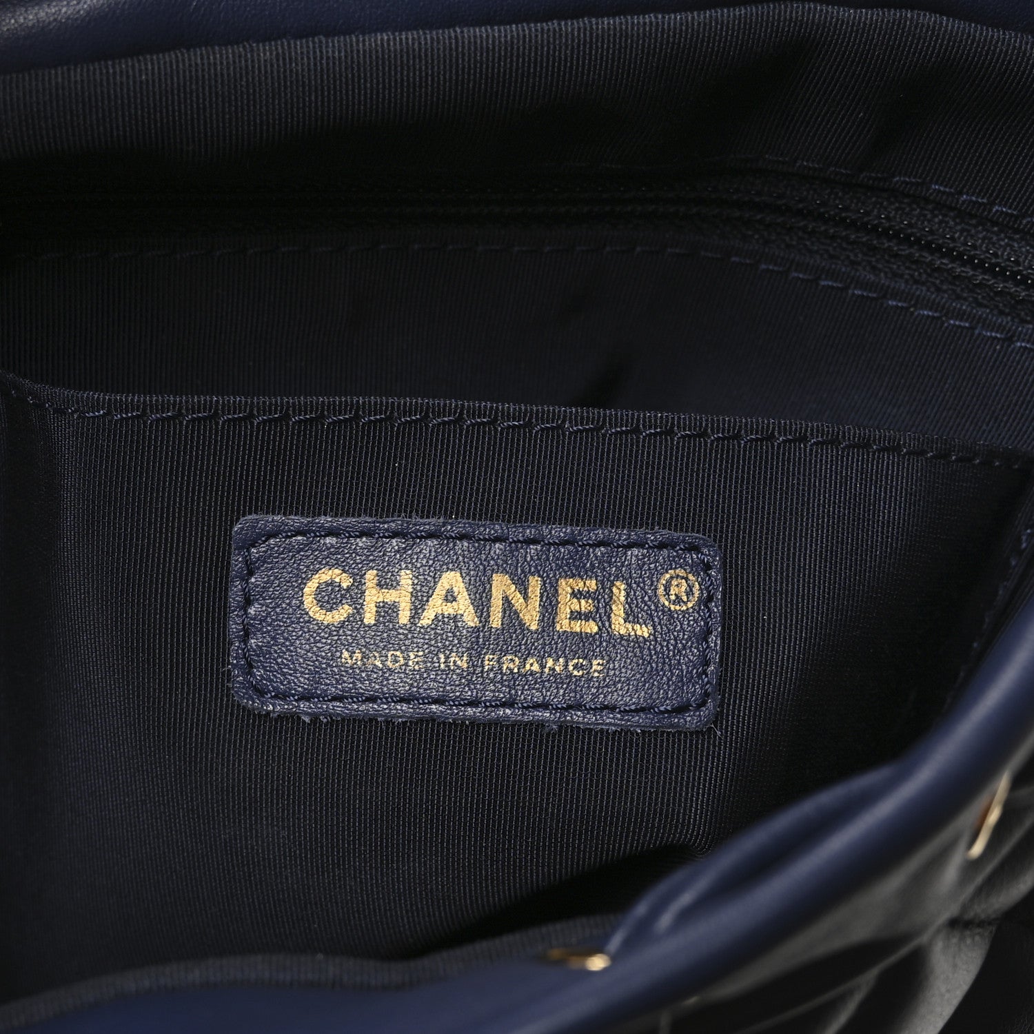 Chanel Calfskin Quilted Small Urban Spirit Backpack Navy 6 of 11