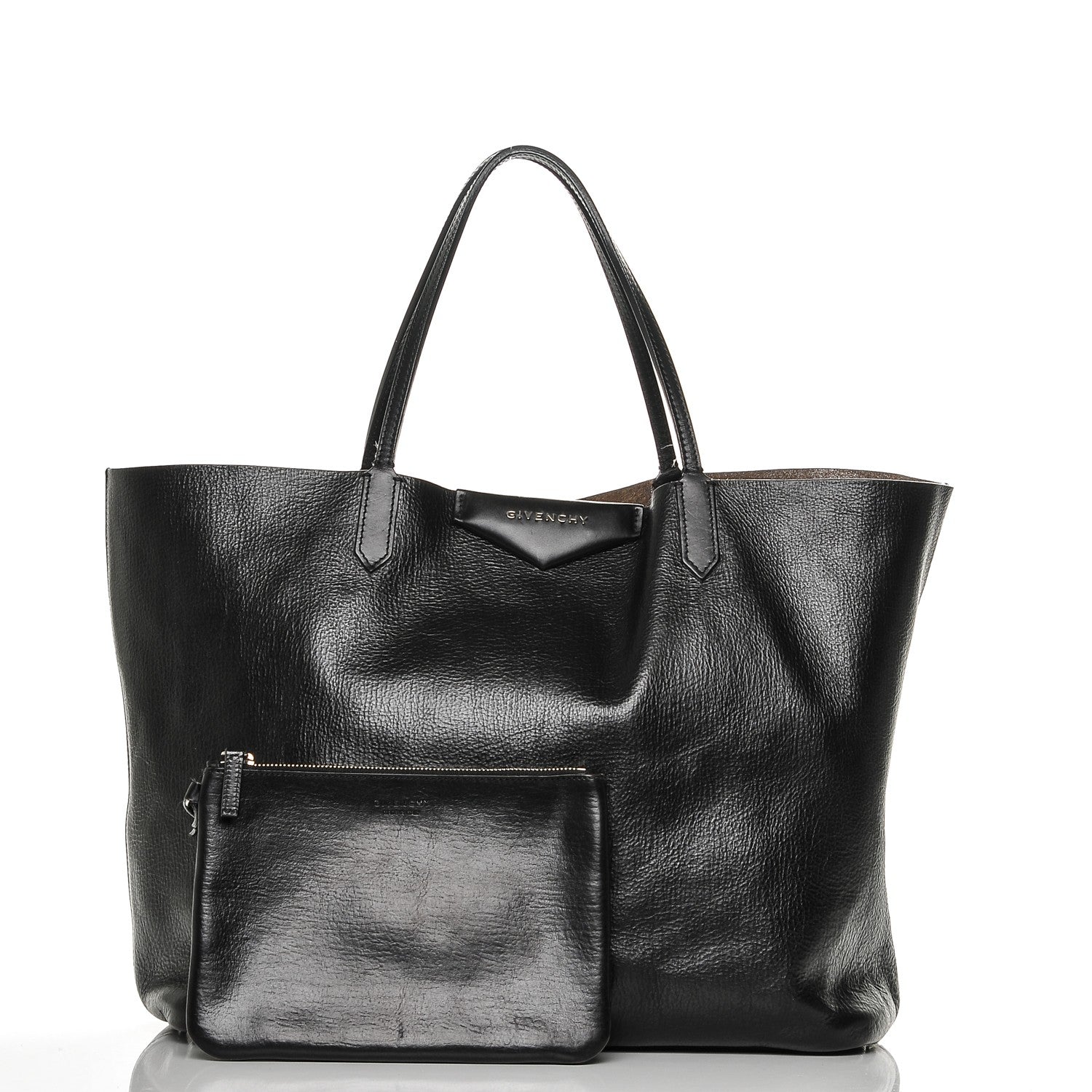 Givenchy Shiny Grained Calfskin Large Antigona Tote Black 5 of 11