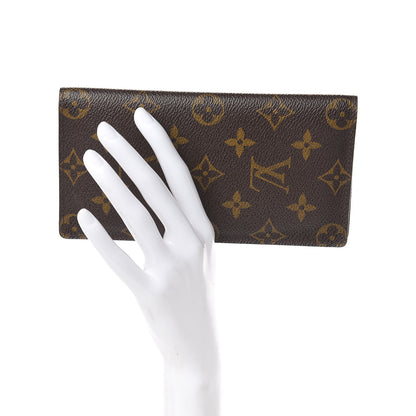 Louis Vuitton Monogram Porte Valeurs Checkbook Wallet 2 of 7