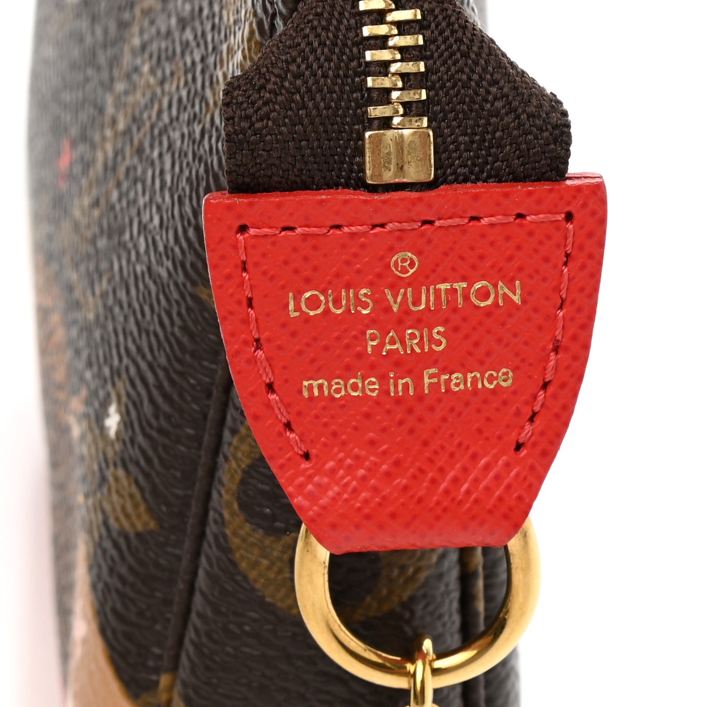 Monogram 2018 Christmas Animation Mini Cats Pochette Accessories