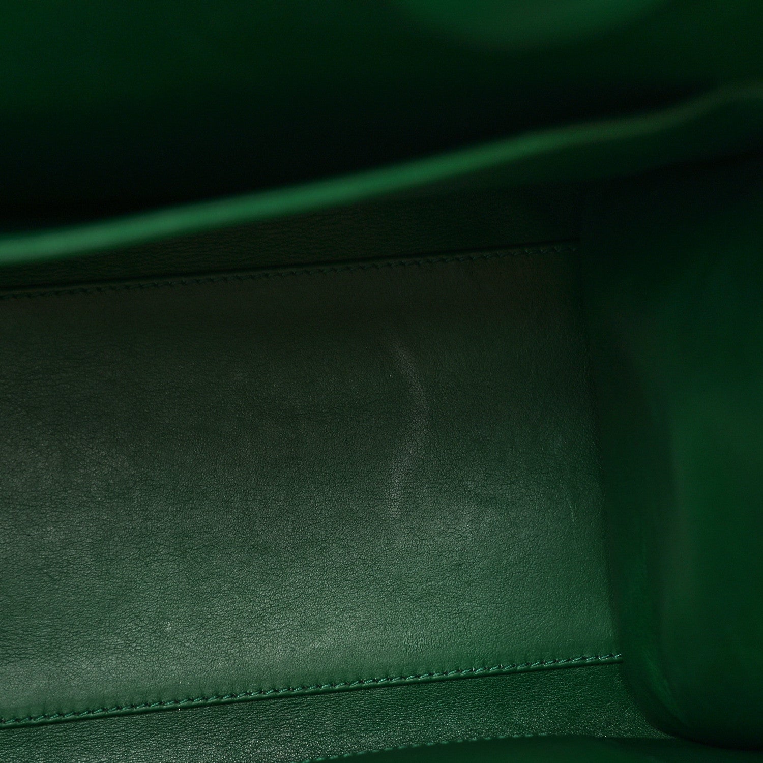 Christian Dior Grained Calfskin Diorever Flap Green 11 of 17