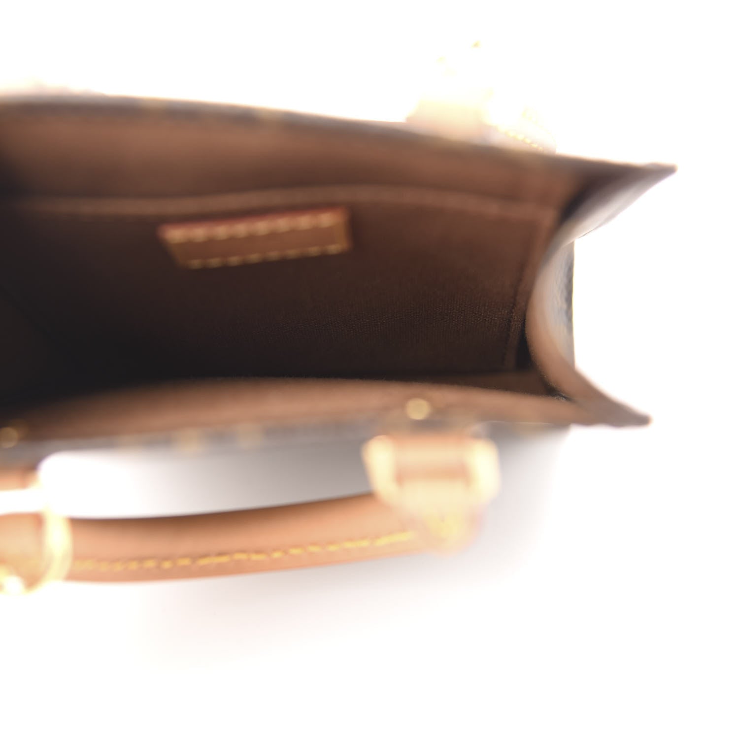 Louis Vuitton Monogram Petit Sac Plat 5 of 10