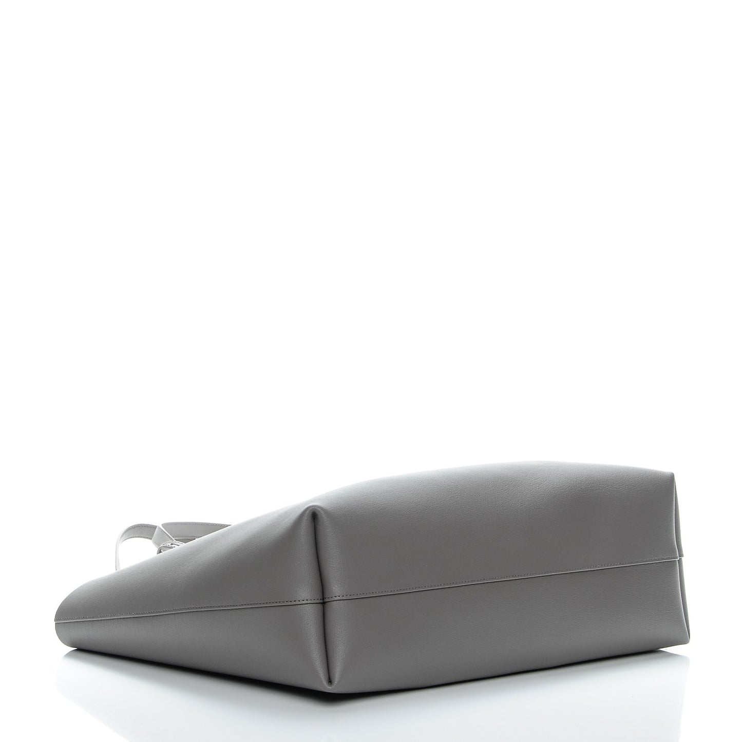 Calfskin Large Shopping Tote Fog