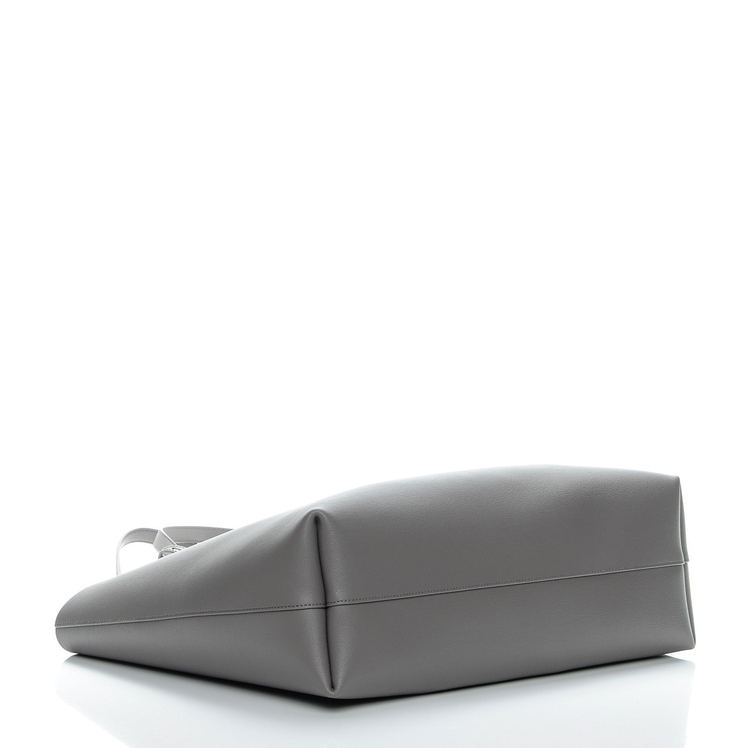 Saint Laurent Calfskin Large Shopping Tote Fog 4 of 9