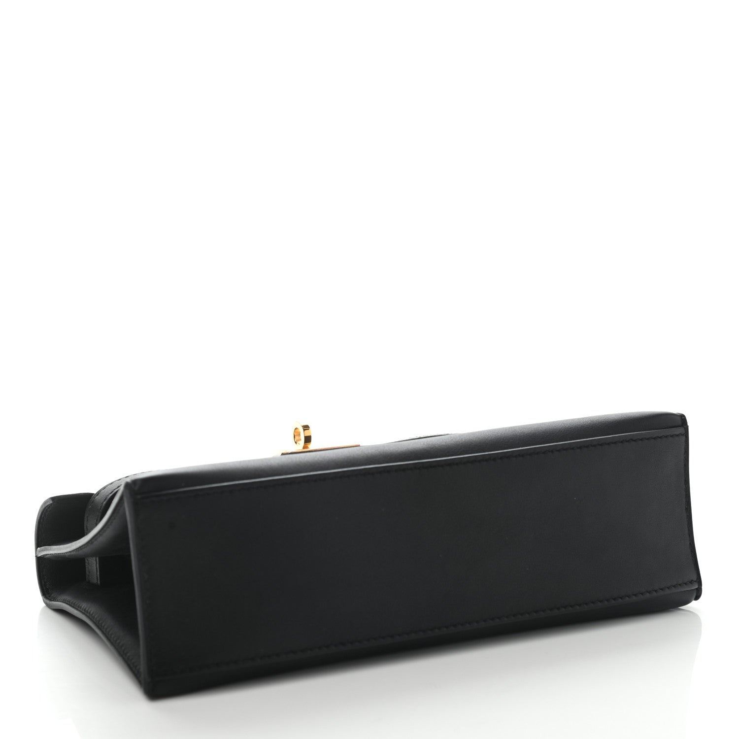 Hermes Swift Kelly Pochette Clutch Black 4 of 9