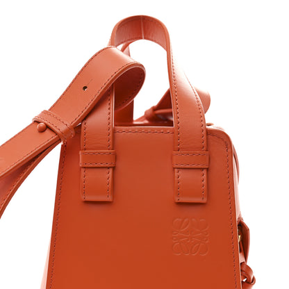 Loewe Satin Calfskin Compact Hammock Shoulder Bag Orange 8 of 10