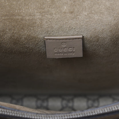 Gucci GG Supreme Monogram Medium Dionysus Shoulder Bag Taupe 6 of 14