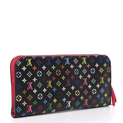 Louis Vuitton Monogram Multicolor Insolite Wallet Black Grenade 2 of 9