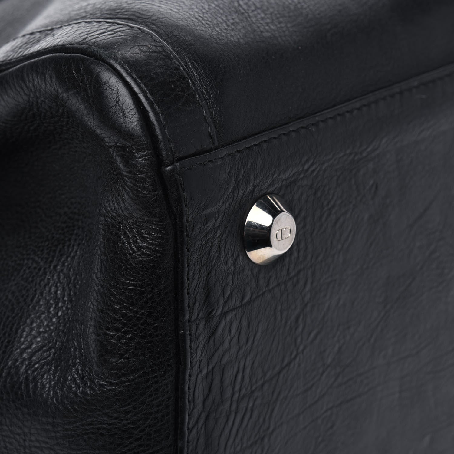 Christian Dior Calfskin CD Tote Black 14 of 23