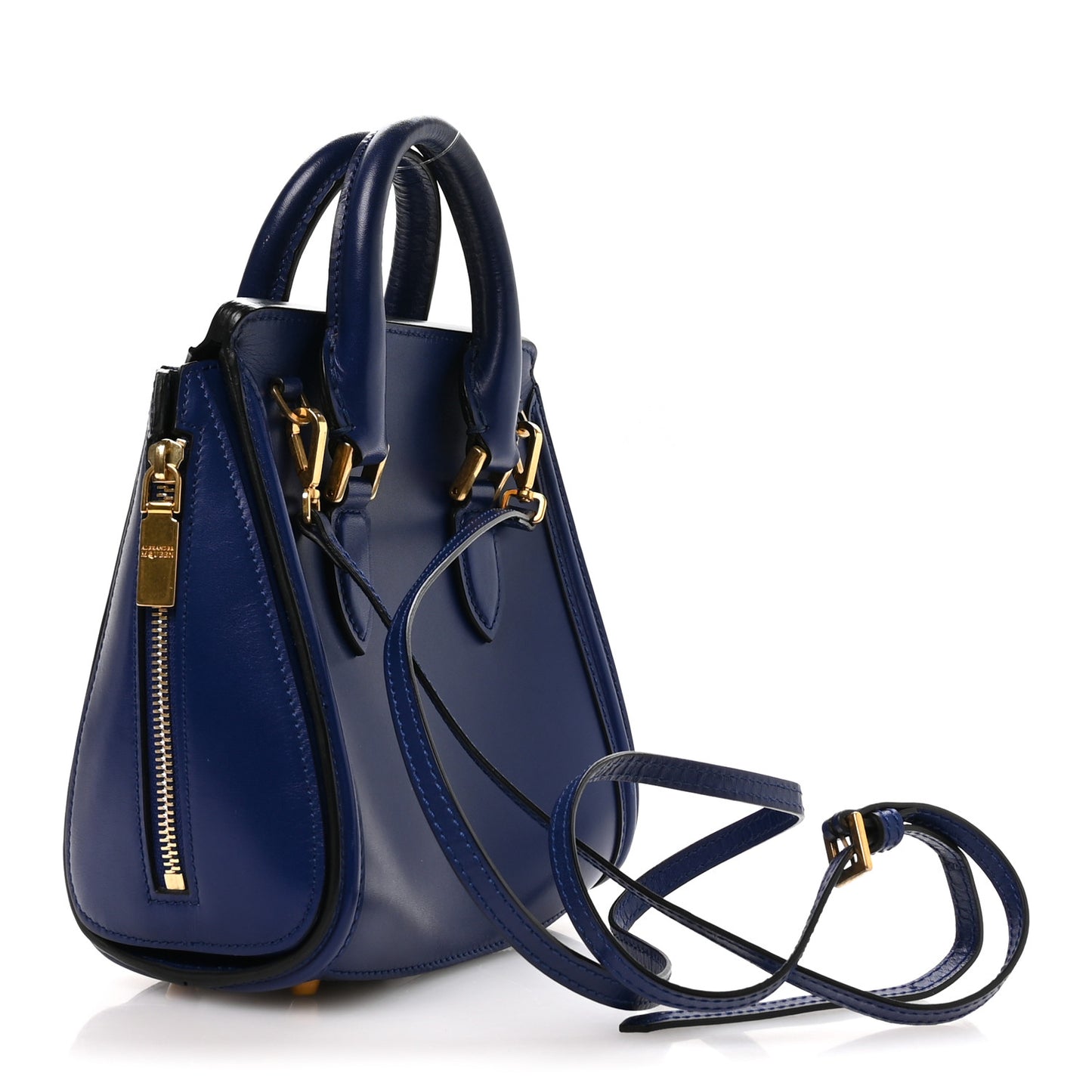 Calfskin Mini Heroine Royal Blue