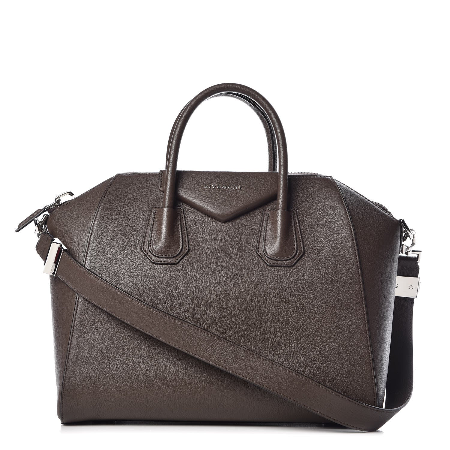 Givenchy Sugar Goatskin Medium Antigona Heather Grey 1 of 13