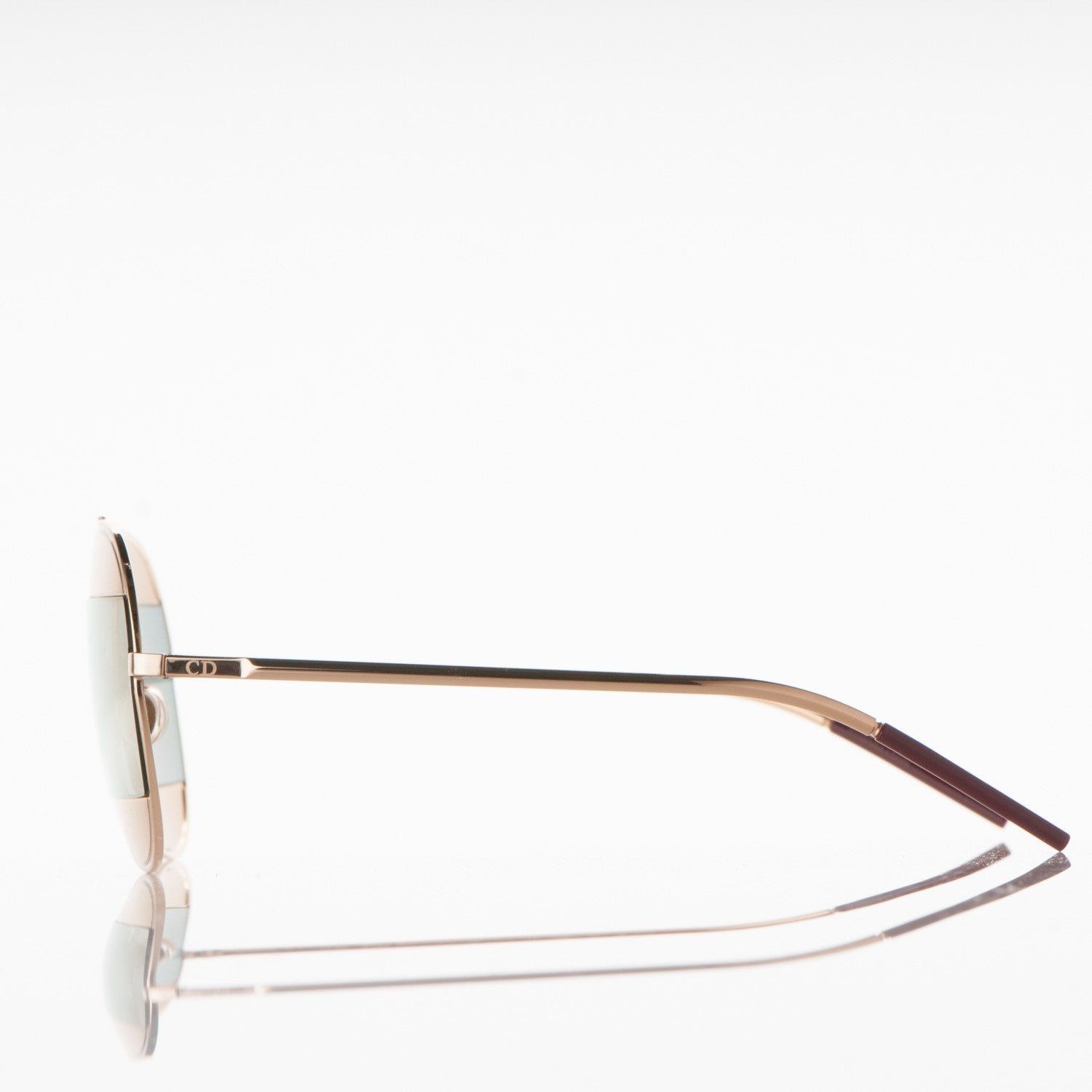 Christian Dior Split 1 Aviator Sunglasses Rose Gold 3 of 10