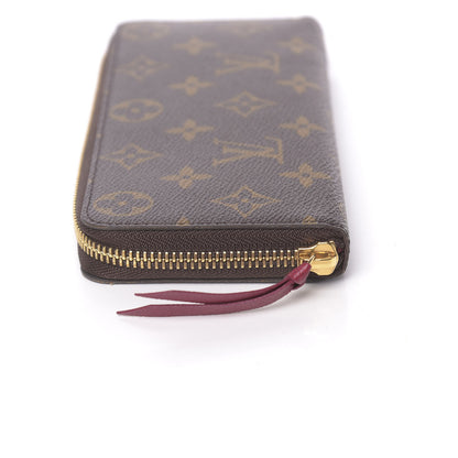 Louis Vuitton Monogram Clemence Wallet Fuchsia 7 of 10