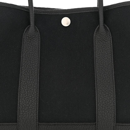Hermes Toile Negonda Garden Party Tote 30 TPM Black 8 of 11