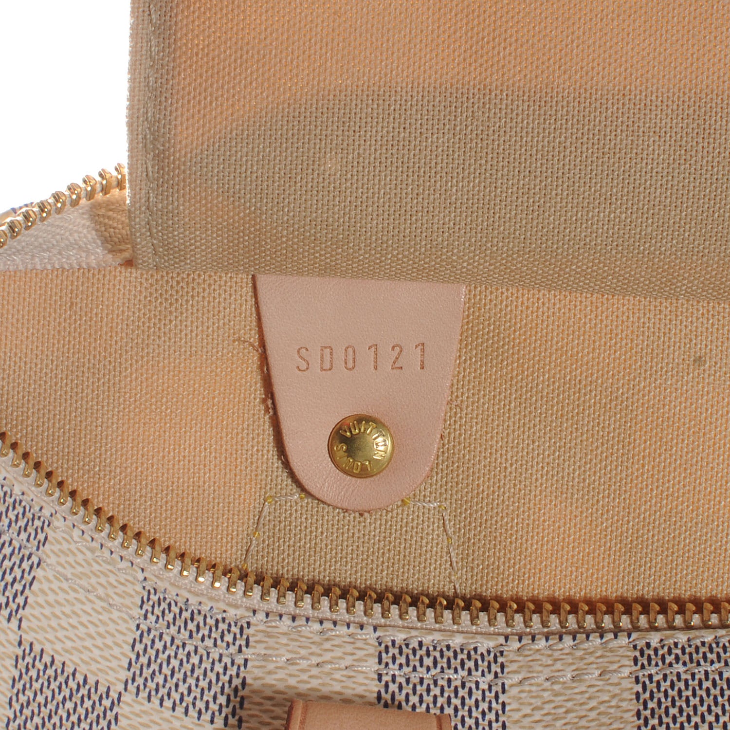 Louis Vuitton Damier Azur Speedy 30 7 of 7