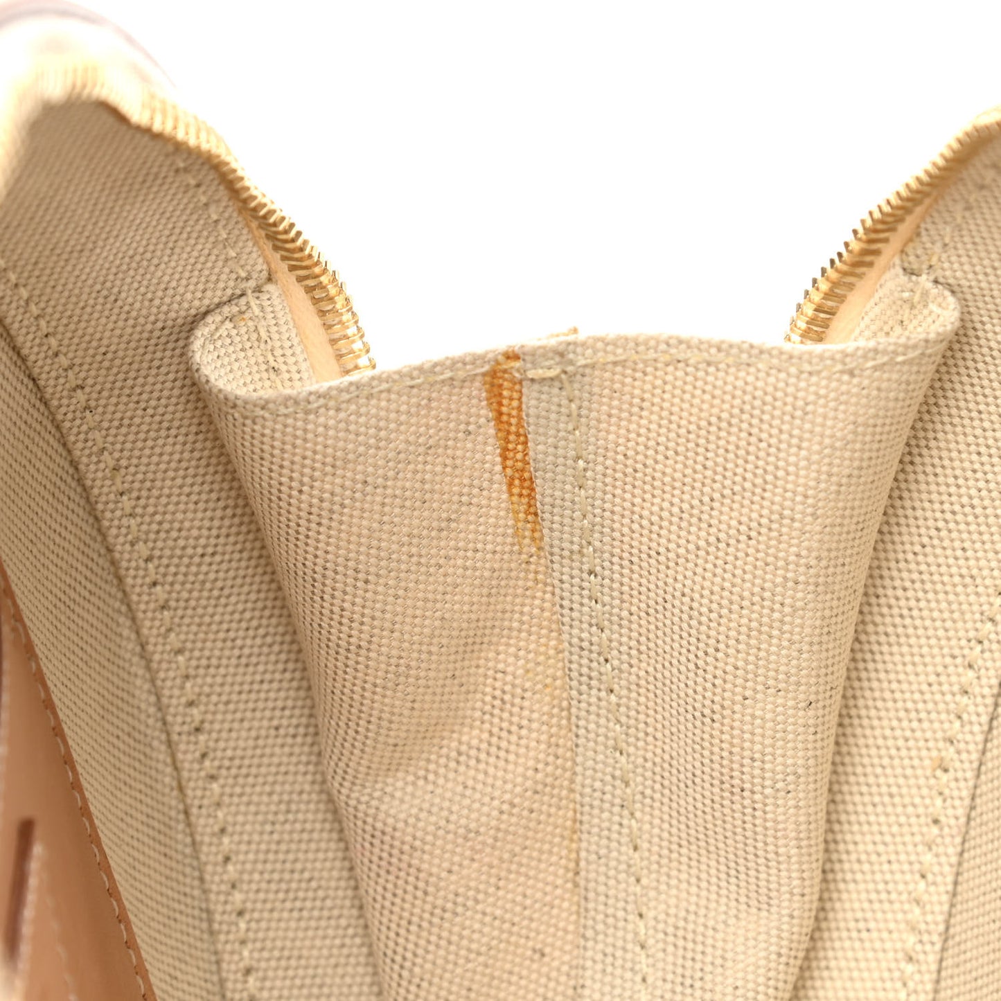 Raffia Calfskin Small Mica Bag Natural Brown Gold