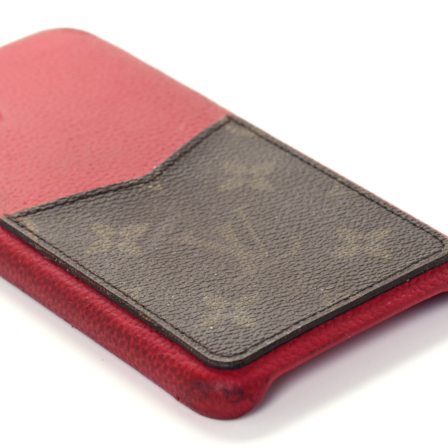 Louis Vuitton Calfskin Monogram iPhone 11 Pro Max Bumper Scarlet 7 of 8