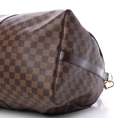 Louis Vuitton Damier Ebene Keepall Bandouliere 55 8 of 8