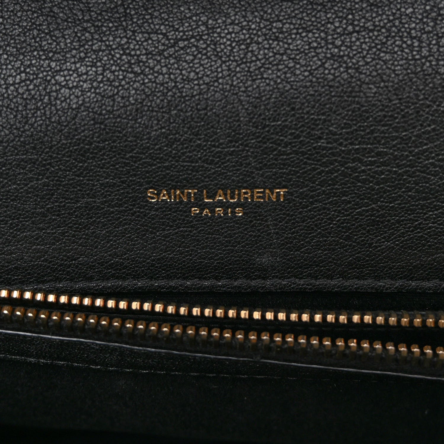Saint Laurent Sheepskin Matelasse Chevron Monogram Medium College Bag Black 6 of 10