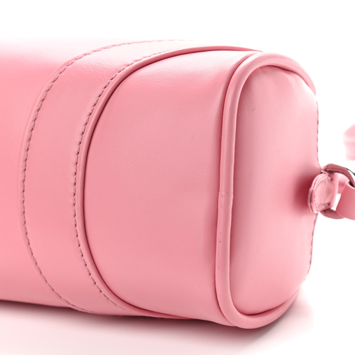 Soft Calfskin Bowling Crossbody Bag Petalo