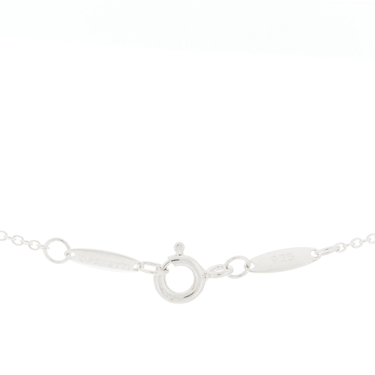 Sterling Silver Elsa Peretti Bottle Pendant Necklace