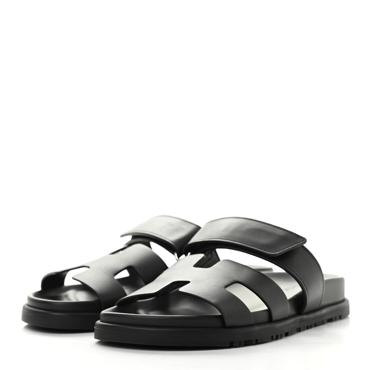 Calfskin Womens Chypre Sandals 36 Black