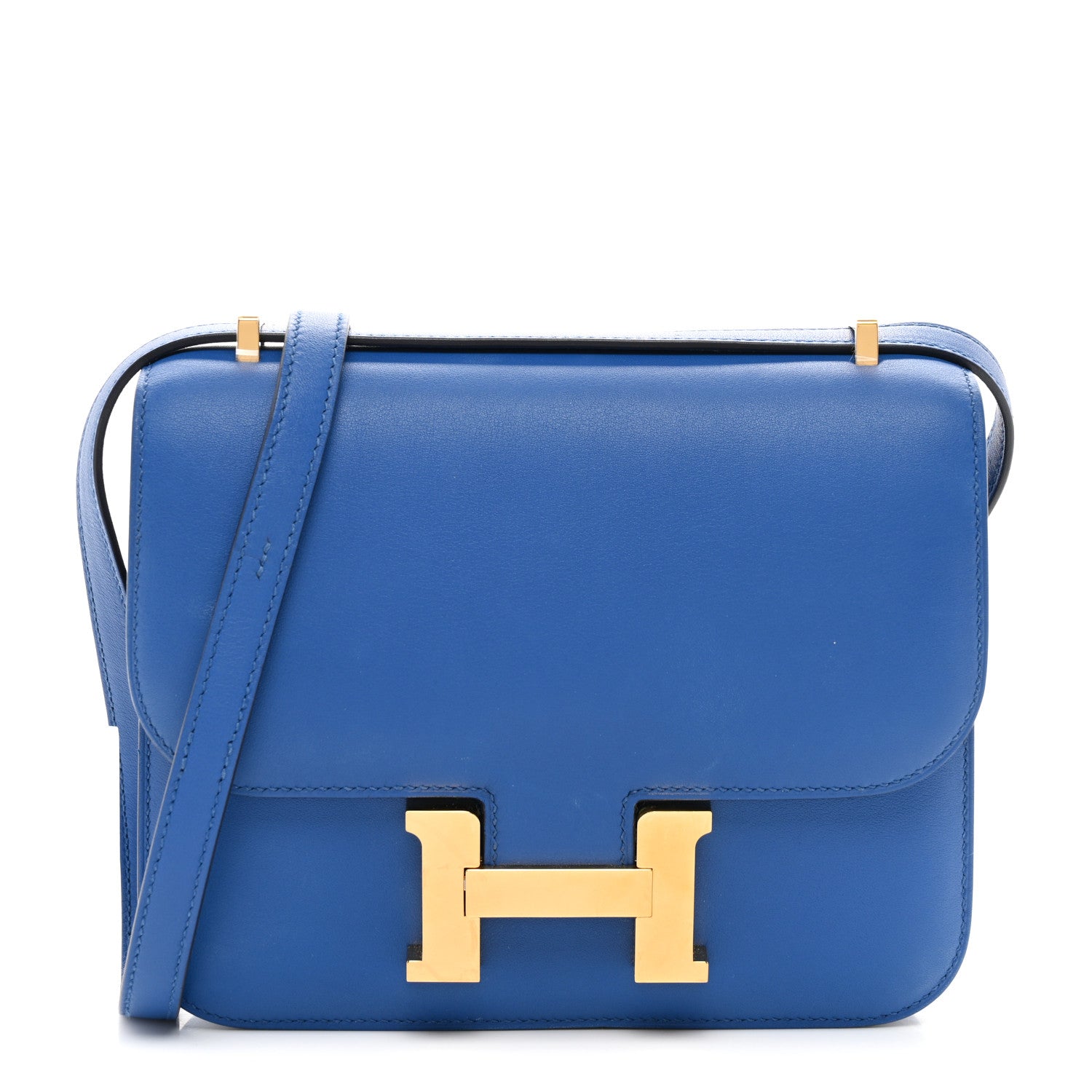 Hermes Swift Constance 18 Bleu France 1 of 15