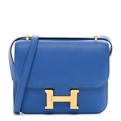 Hermes Swift Constance 18 Bleu France 1 of 15
