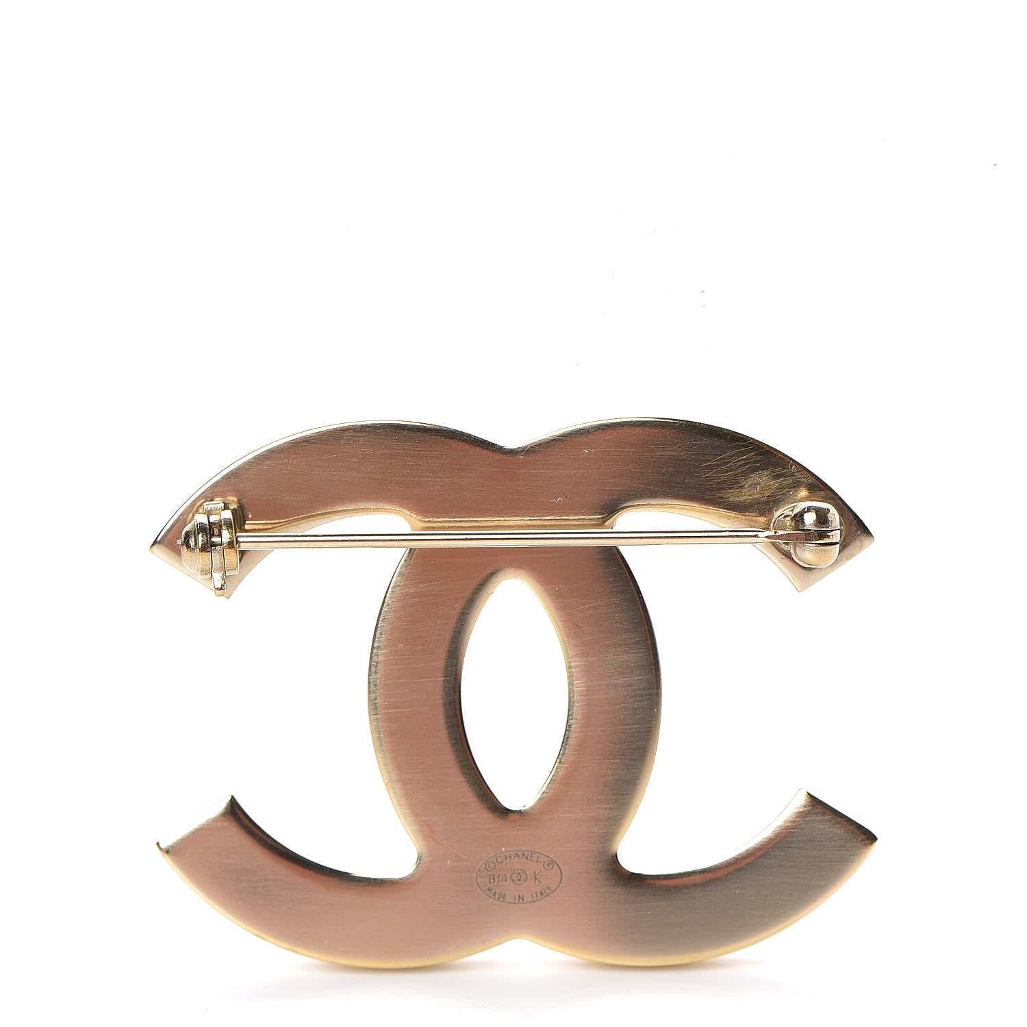 Chanel Iridescent CC Brooch Gold 3 of 4