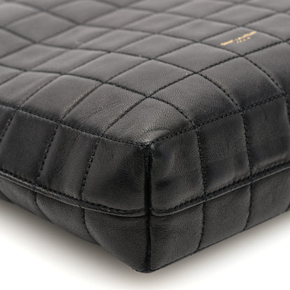 Saint Laurent Lambskin Carre Quilted Mini Shopping Bag Black 8 of 9