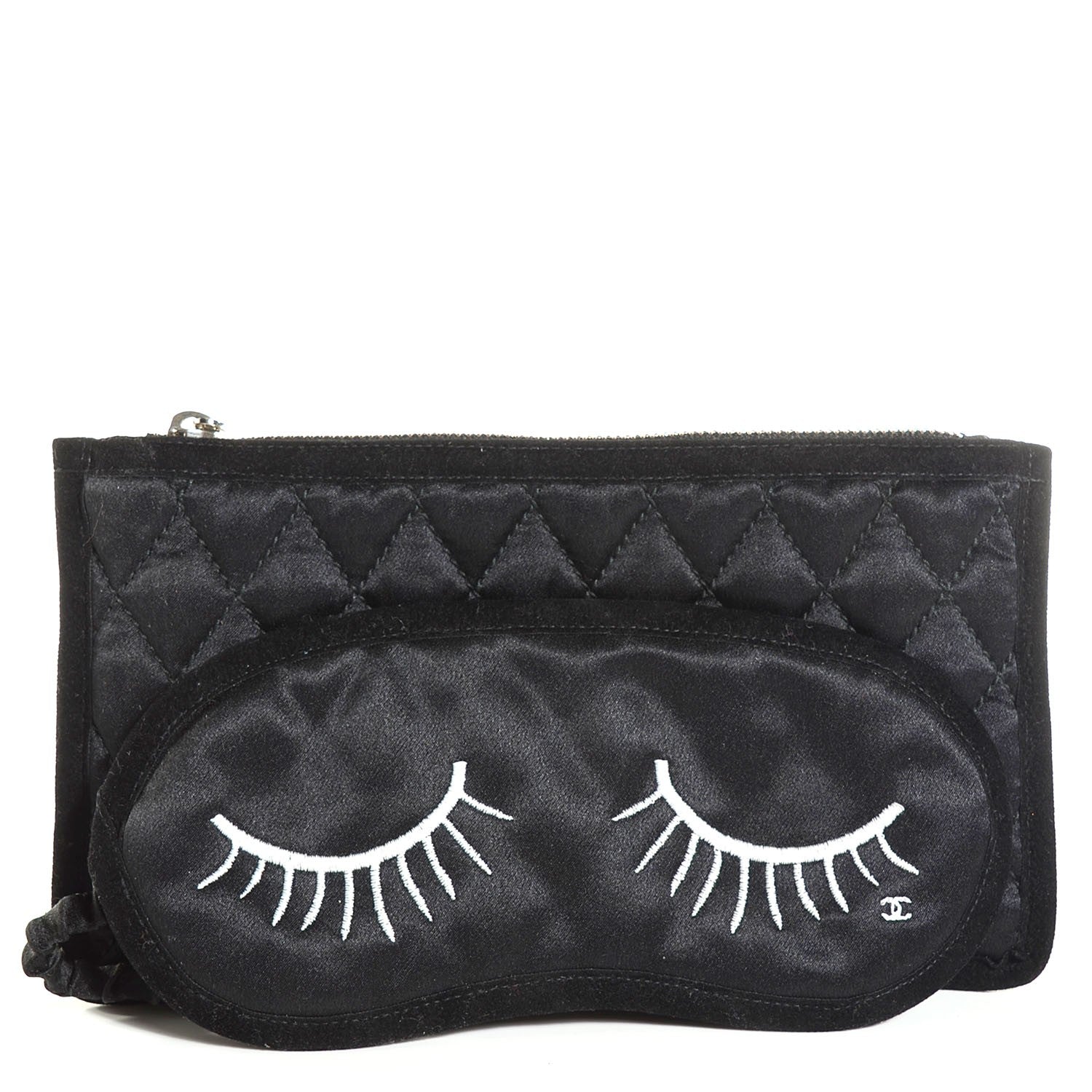 Chanel Silk Eyelid Sleeping Mask Black 4 of 7