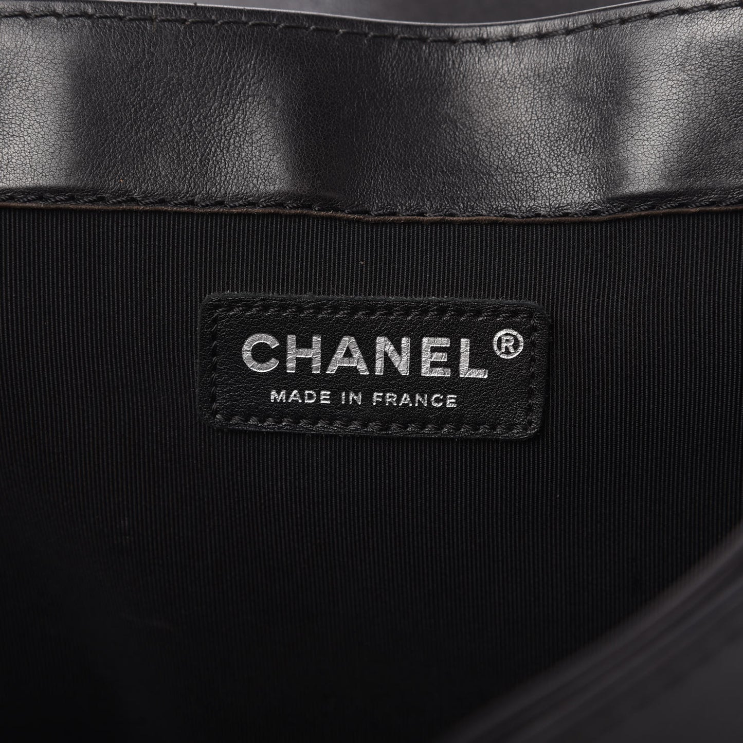 Calfskin Large Boy Reverso Flap Black