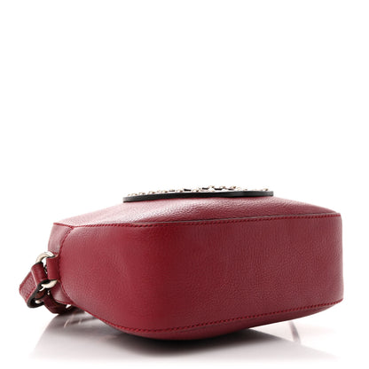 Gucci Pebbled Calfskin Studded Small Soho Disco Bag Soft Burgundy 4 of 11