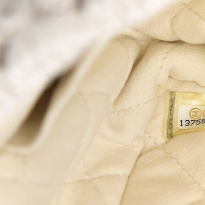 Chanel Crochet Camellia Small Flap Ivory 9 of 10