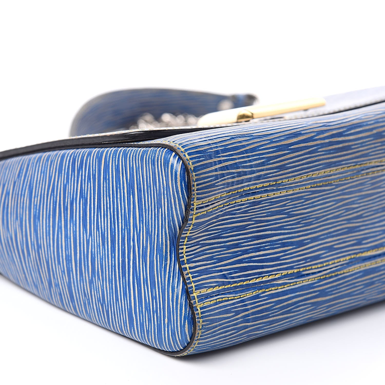 Louis Vuitton Epi Twist Shoulder Bag MM Denim Light 10 of 15