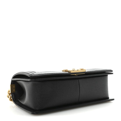 Chanel Caviar Quilted Medium Boy Flap Black 4 of 10