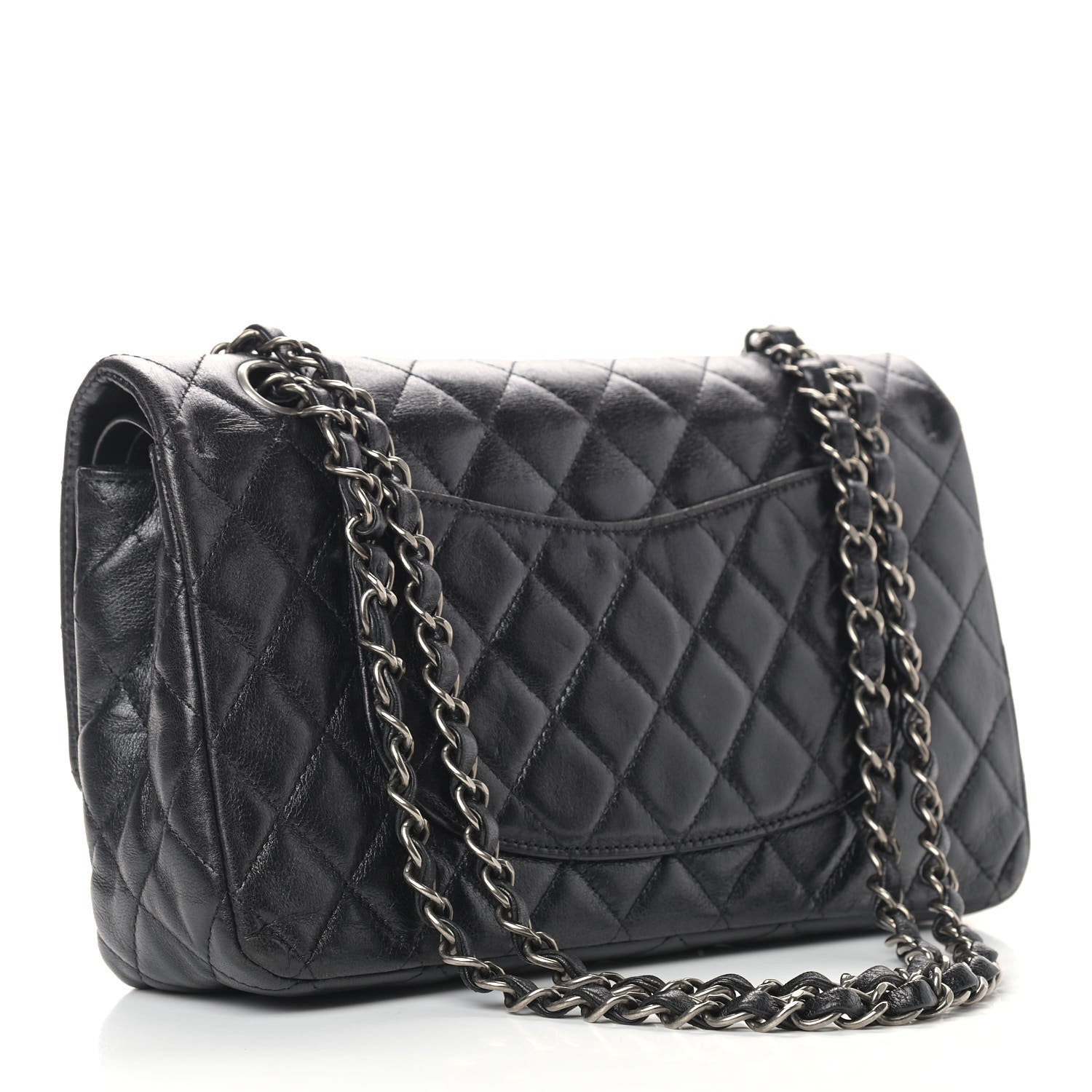 Chanel Aged Calfskin Quilted 2.55 Reissue 225 Flap Black 3 of 14