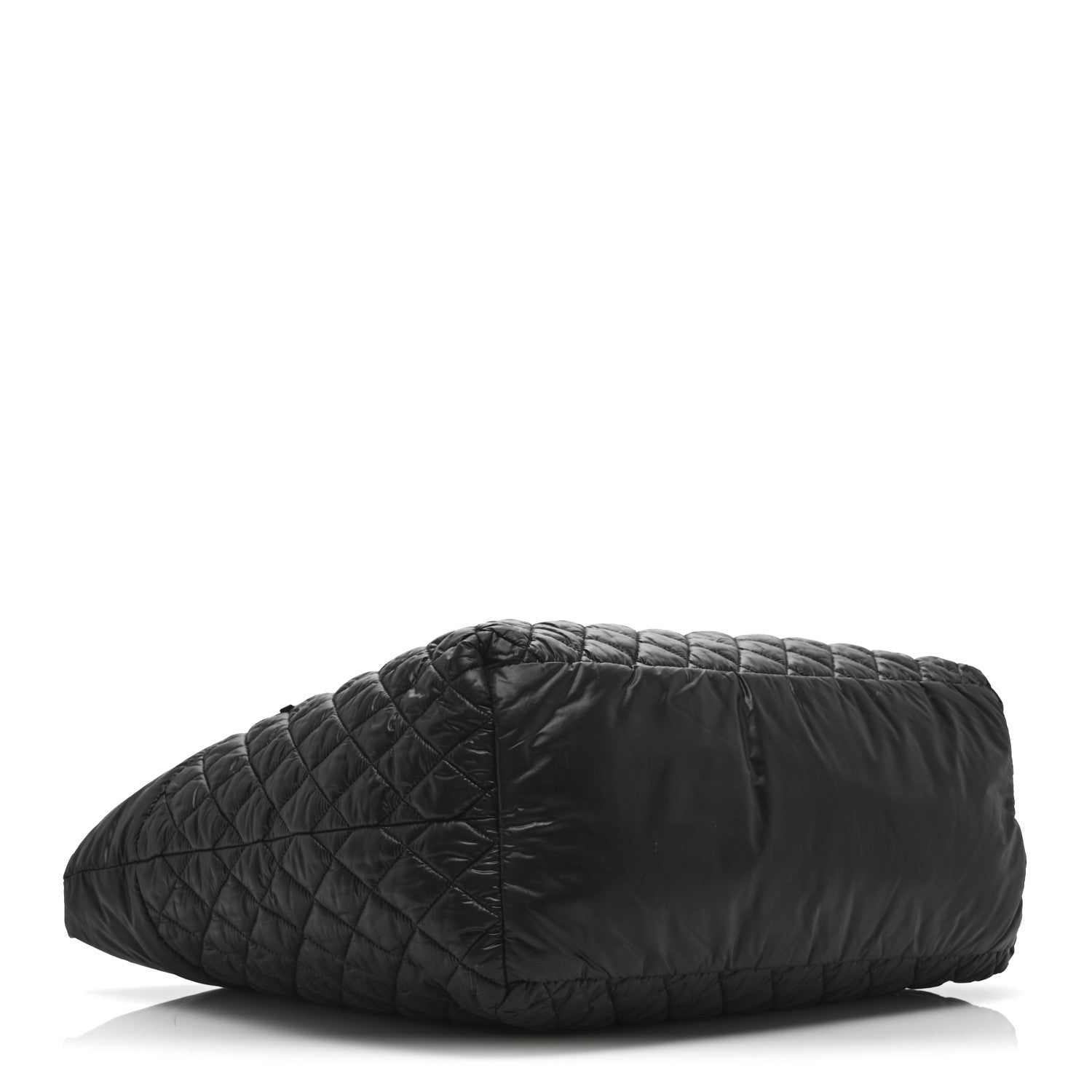 Chanel Nylon Quilted Extra Large Coco Cocoon Tote Black 4 of 11