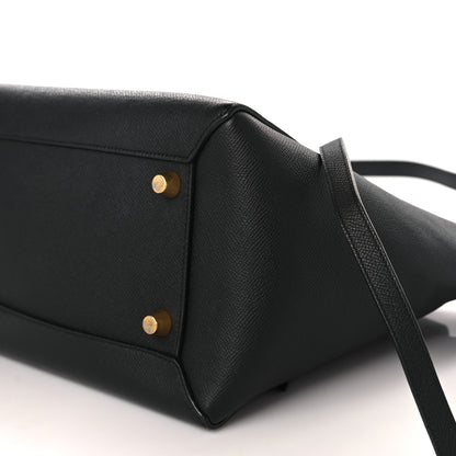 Celine Grained Calfskin Micro Belt Bag Navy 7 of 9