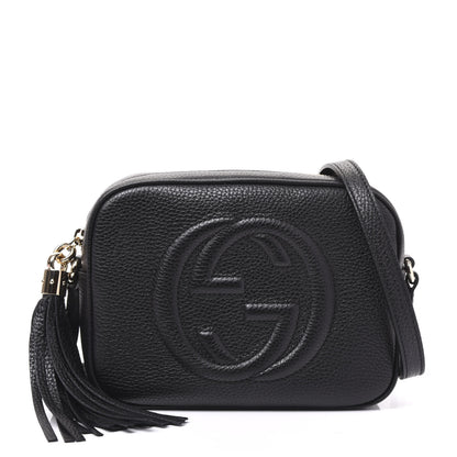 Gucci Pebbled Calfskin Small Soho Disco Bag Black 1 of 10