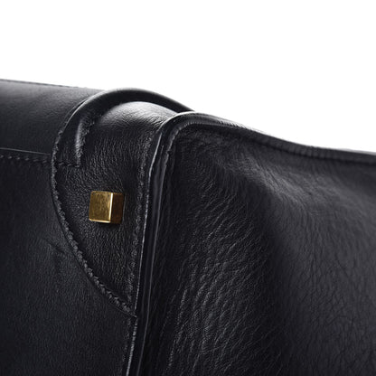 Celine Smooth Calfskin Mini Luggage Black 10 of 14