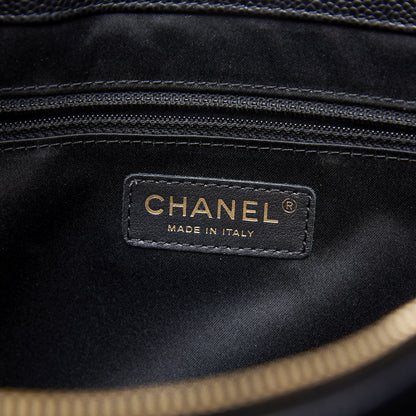 Chanel Caviar Quilted XL Grand Shopping Tote GST Black 8 of 10