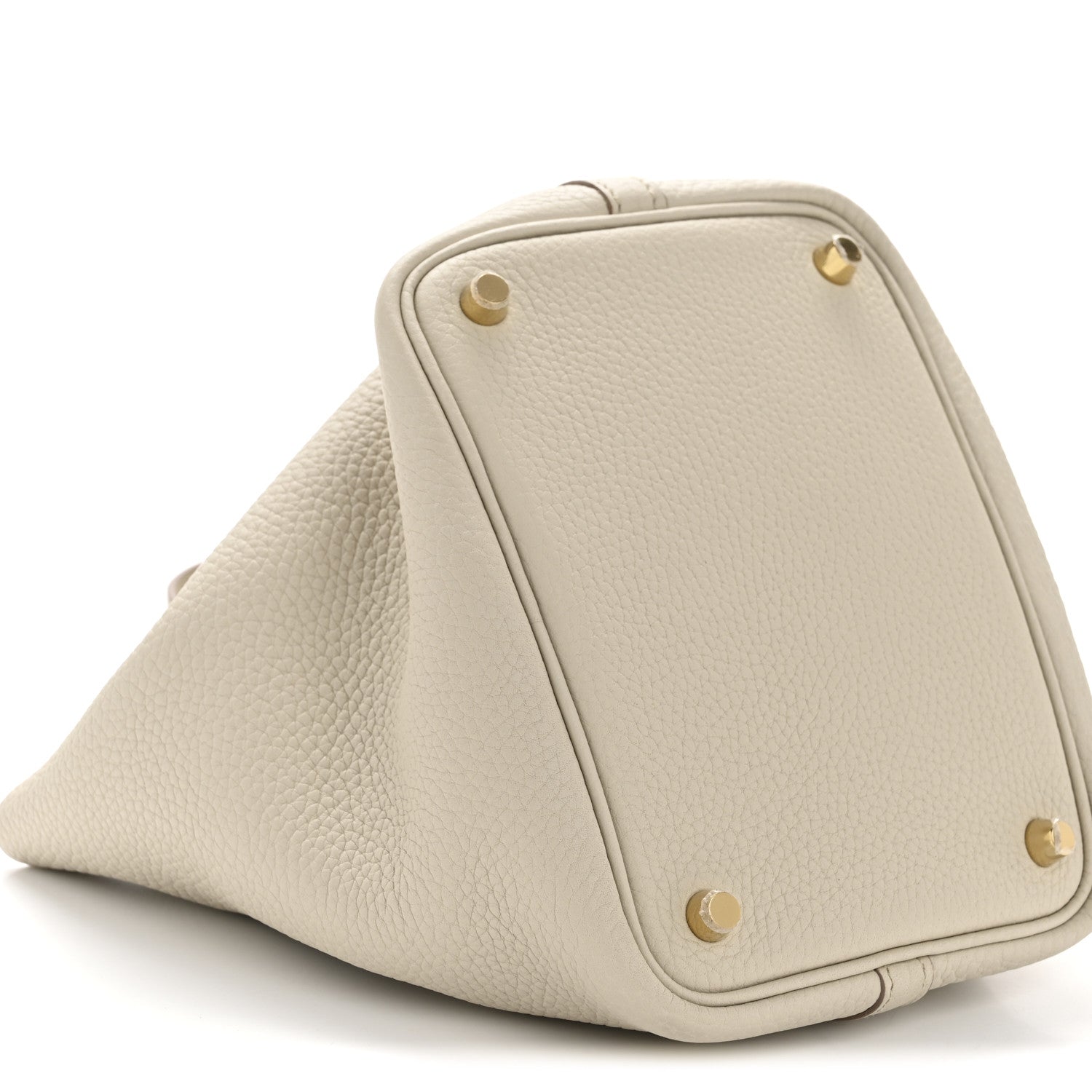 Hermes Taurillon Clemence Picotin Lock 18 PM Beton 9 of 12