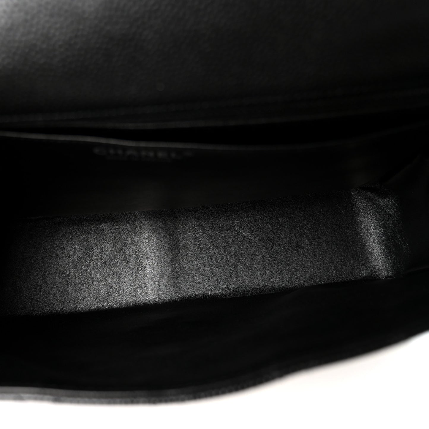 Caviar Quilted Jumbo Single Flap Black