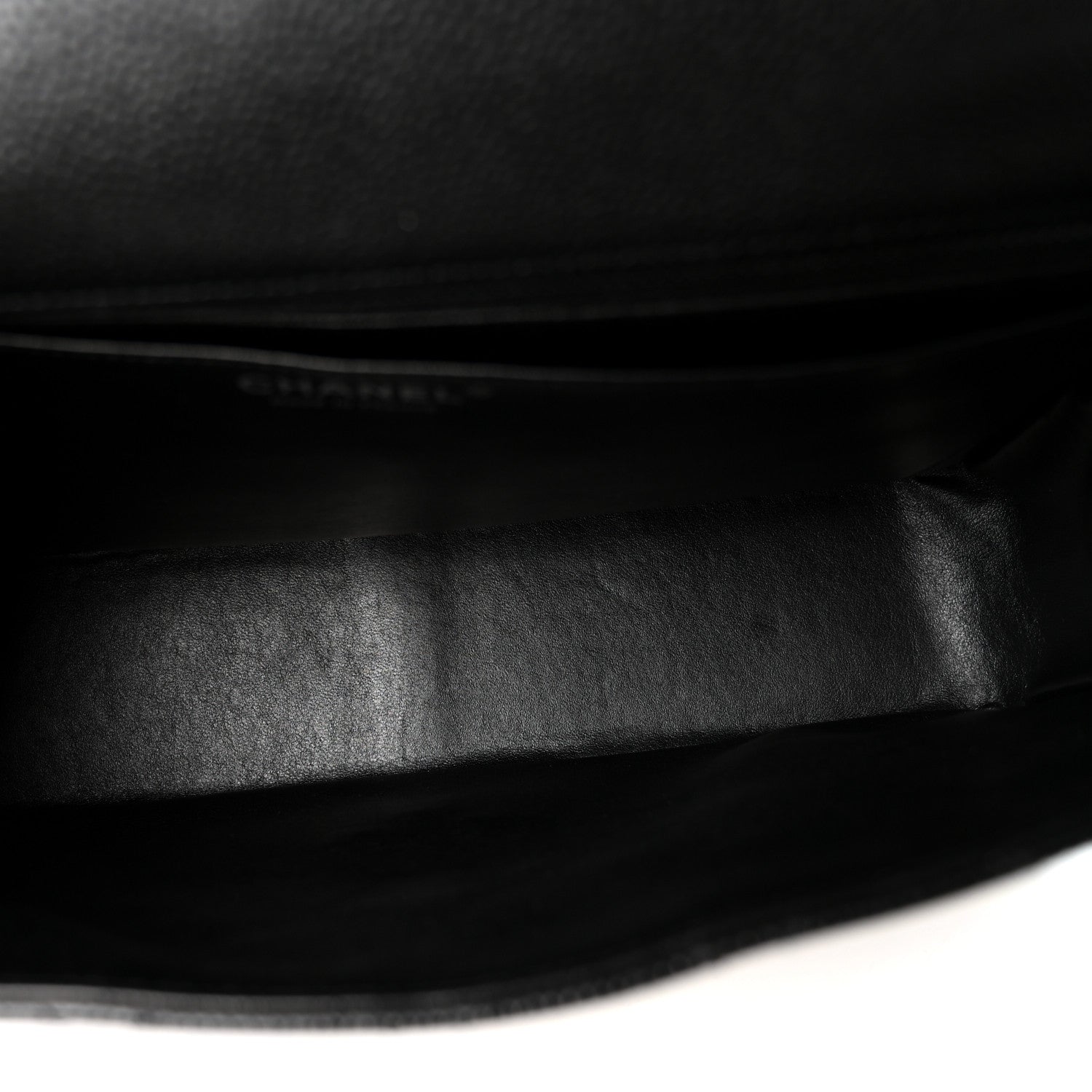 Chanel Caviar Quilted Jumbo Single Flap Black 5 of 10